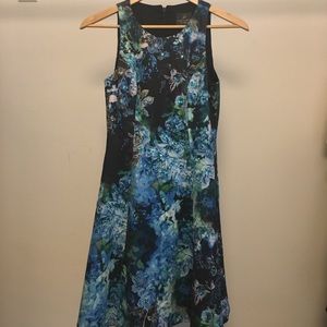 Adrianna Papell sleeveless floral dress
